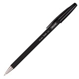 Ручка шариковая ATTACHE Style 0,5 мм прорезиненый корпус, черная